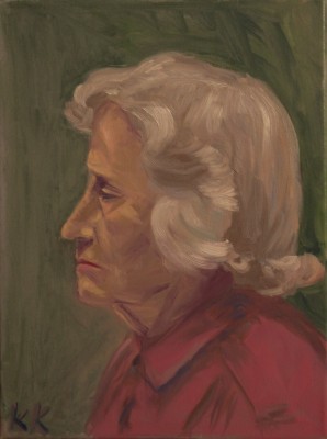 õlimaal naise portree oil painting portrait woman