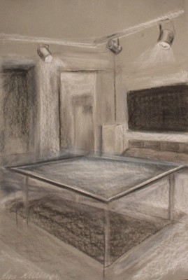 interjööri joonistamine ja maalimine pastellidega lauatennise laud 5 Keiu Kuresaar