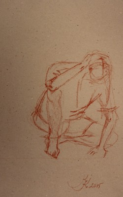 figuurijoonistus krokii mees figure drawing male 3 Keiu Kuresaar